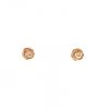 Paire de boucles d'oreilles Dior Rose Dior Couture petit modèle en or rose et diamants - 360 thumbnail