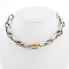 David Yurman Madison necklace in silver and yellow gold - 360 thumbnail