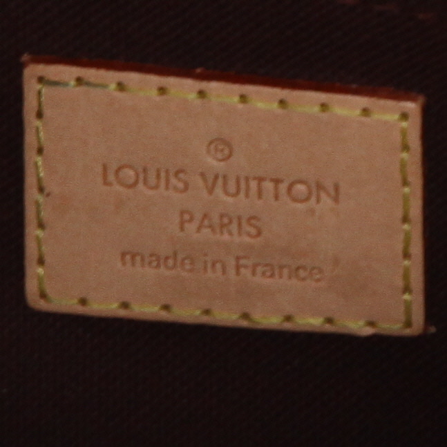 Sac porté épaule Louis Vuitton  Favorite en toile monogram enduite marron et cuir naturel - Detail D2