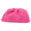 Bottega Veneta  Pouch handbag/clutch  in pink terry fabric - Detail D2 thumbnail