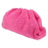 Bottega Veneta  Pouch handbag/clutch  in pink terry fabric - Detail D5 thumbnail
