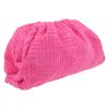 Bottega Veneta  Pouch handbag/clutch  in pink terry fabric - Detail D6 thumbnail