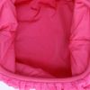 Borsa/pochette Bottega Veneta  Pouch in tessuto di spugna rosa - Detail D8 thumbnail