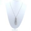 Messika Diamond Catcher necklace in white gold and diamonds - 360 thumbnail