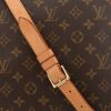 Borsa a tracolla Louis Vuitton  Musette Salsa in tela monogram marrone e pelle naturale - Detail D1 thumbnail