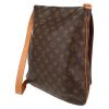 Louis Vuitton  Musette Salsa shoulder bag  in brown monogram canvas  and natural leather - Detail D5 thumbnail