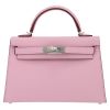 Sac à main Hermès  Kelly 20 cm en cuir epsom Mauve Sylvestre - Detail D2 thumbnail
