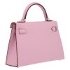 Sac à main Hermès  Kelly 20 cm en cuir epsom Mauve Sylvestre - Detail D6 thumbnail