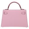 Sac à main Hermès  Kelly 20 cm en cuir epsom Mauve Sylvestre - Detail D7 thumbnail