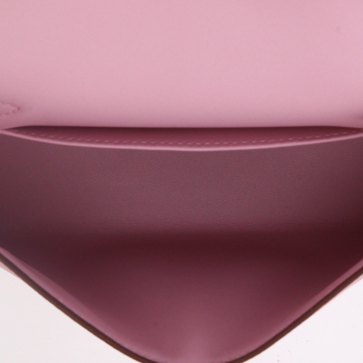 Bolso de mano Hermès  Kelly 20 cm en cuero epsom Mauve Sylvestre - Detail D8