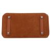 Bolso de mano Hermès  Birkin Grizzly 25 en cuero de ternero doblis color oro y cuero swift color oro - Detail D1 thumbnail