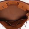 Hermès  Birkin 25 cm Grizzly handbag  in gold doblis calfskin  and gold Swift leather - Detail D8 thumbnail