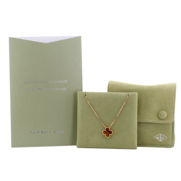Collana Van Cleef & Arpels Alhambra Vintage in oro giallo e - Detail D2