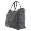 Shopping bag Goyard  Saint-Louis in tela Goyardine grigia e pelle grigia - Detail D5 thumbnail