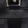 Louis Vuitton  Porte documents Voyage shoulder bag  damier graphite canvas  and black leather - Detail D2 thumbnail