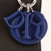 Dior  Be Dior handbag  in black and blue leather - Detail D1 thumbnail