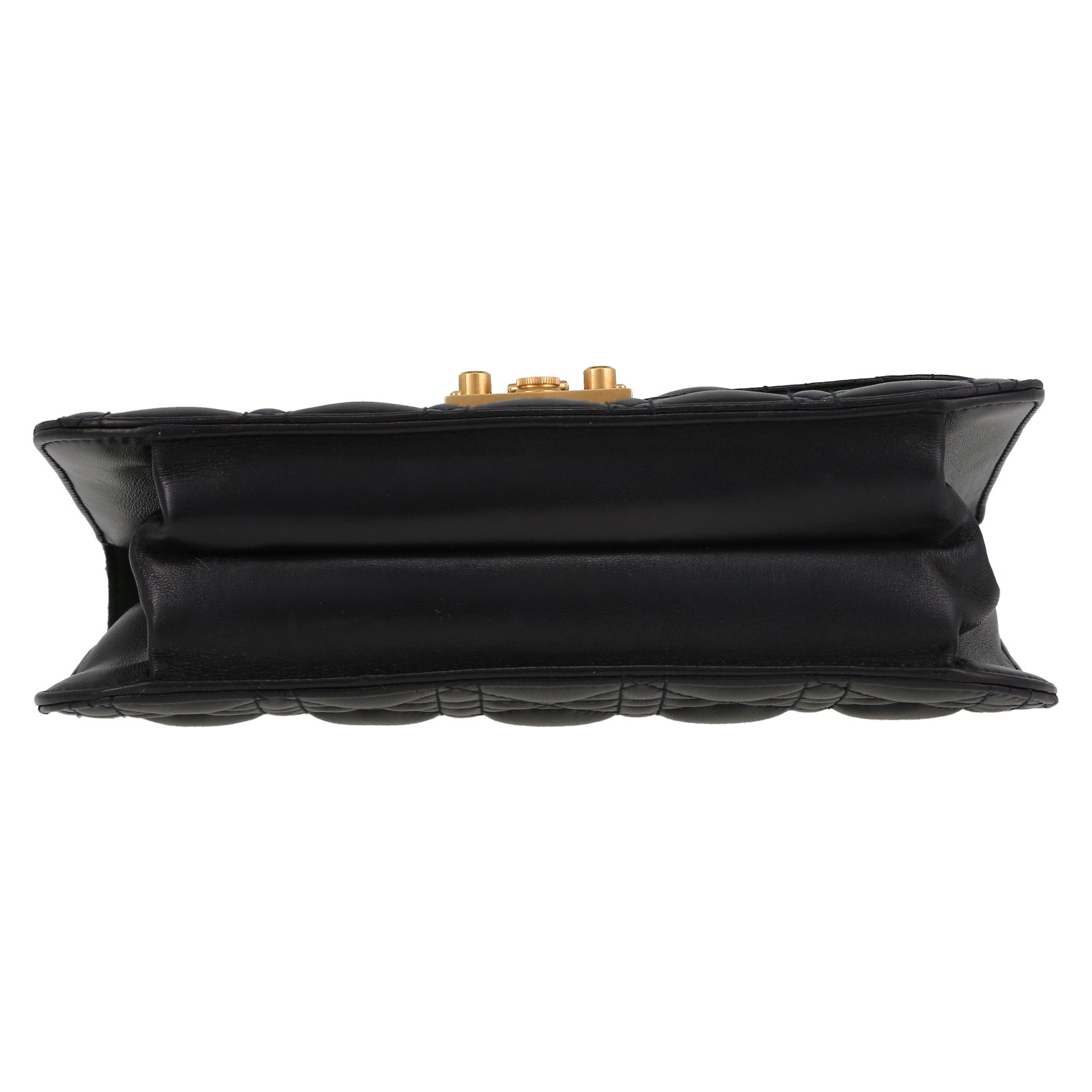 Borsa a tracolla Dior  Dioraddict in pelle cannage nera - Detail D4