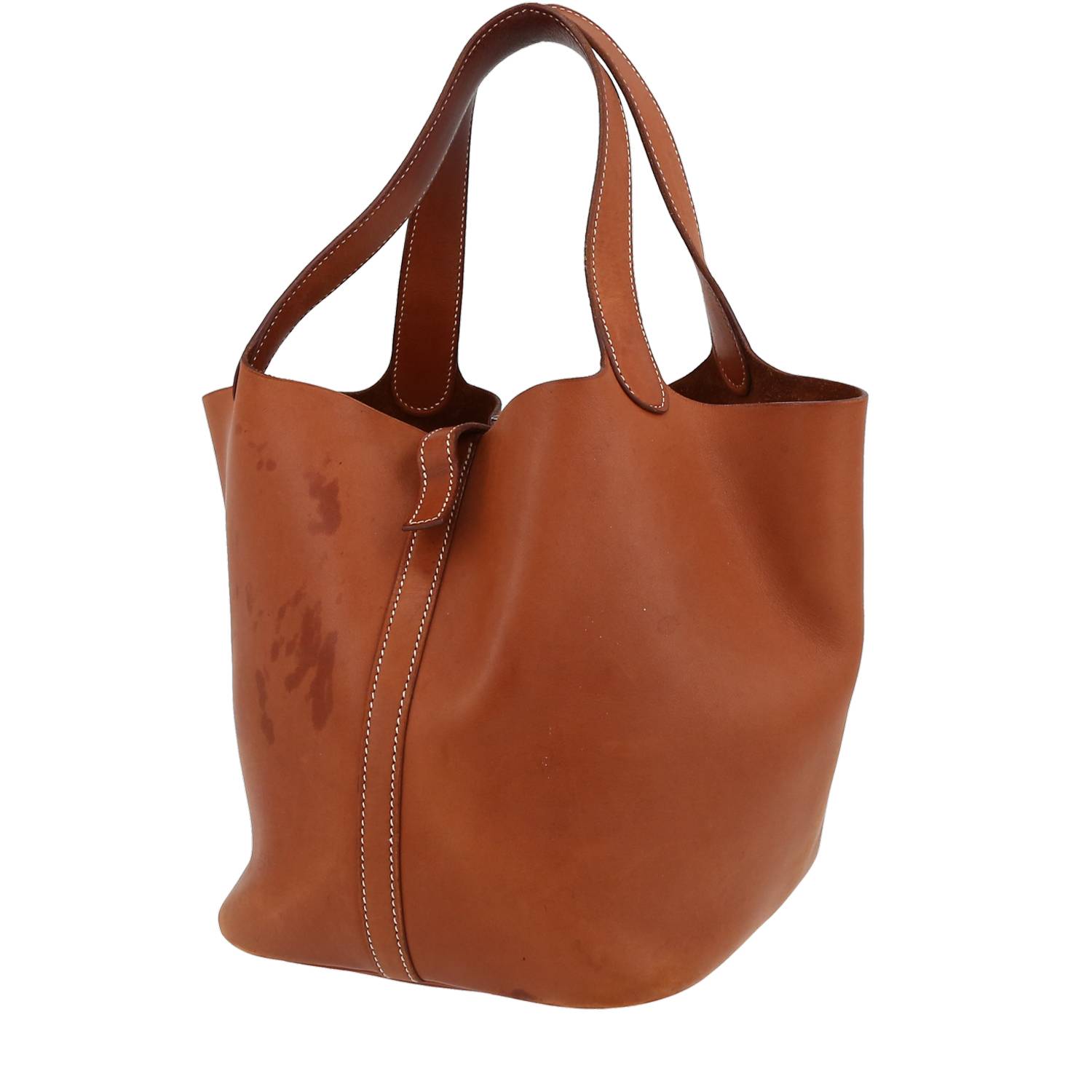 Leather Bag Strap For Picotin Bucket Bag Convert to Shoulder etoupe etain  L2 | eBay