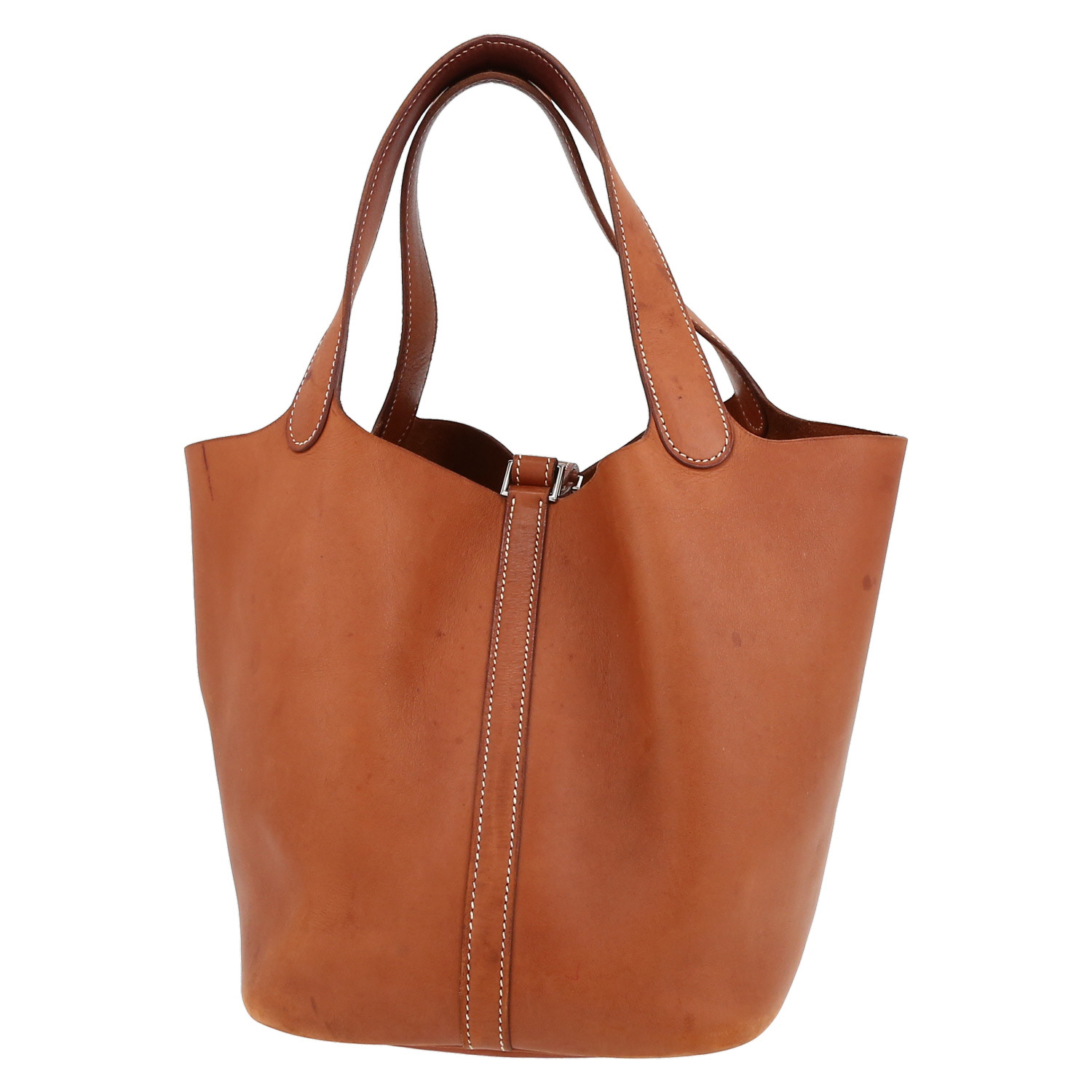 Sac à main Hermès  Picotin en cuir Barénia - Detail D7