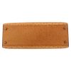 Bolso de mano Hermès  Kelly 32 cm en avestruz color oro - Detail D4 thumbnail
