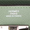 Hermès  Kelly To Go handbag/clutch  in Vert Criquet epsom leather - Detail D9 thumbnail