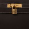 Hermès  Kelly 28 cm handbag  in brown box leather - Detail D1 thumbnail