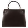 Hermès  Kelly 28 cm handbag  in brown box leather - Detail D7 thumbnail