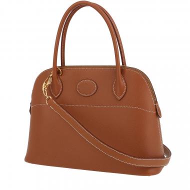 Hermès  Bolide 25 cm handbag  in gold epsom leather