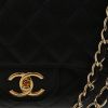 Chanel  Timeless Maxi Jumbo shoulder bag  in black quilted grained leather - Detail D1 thumbnail