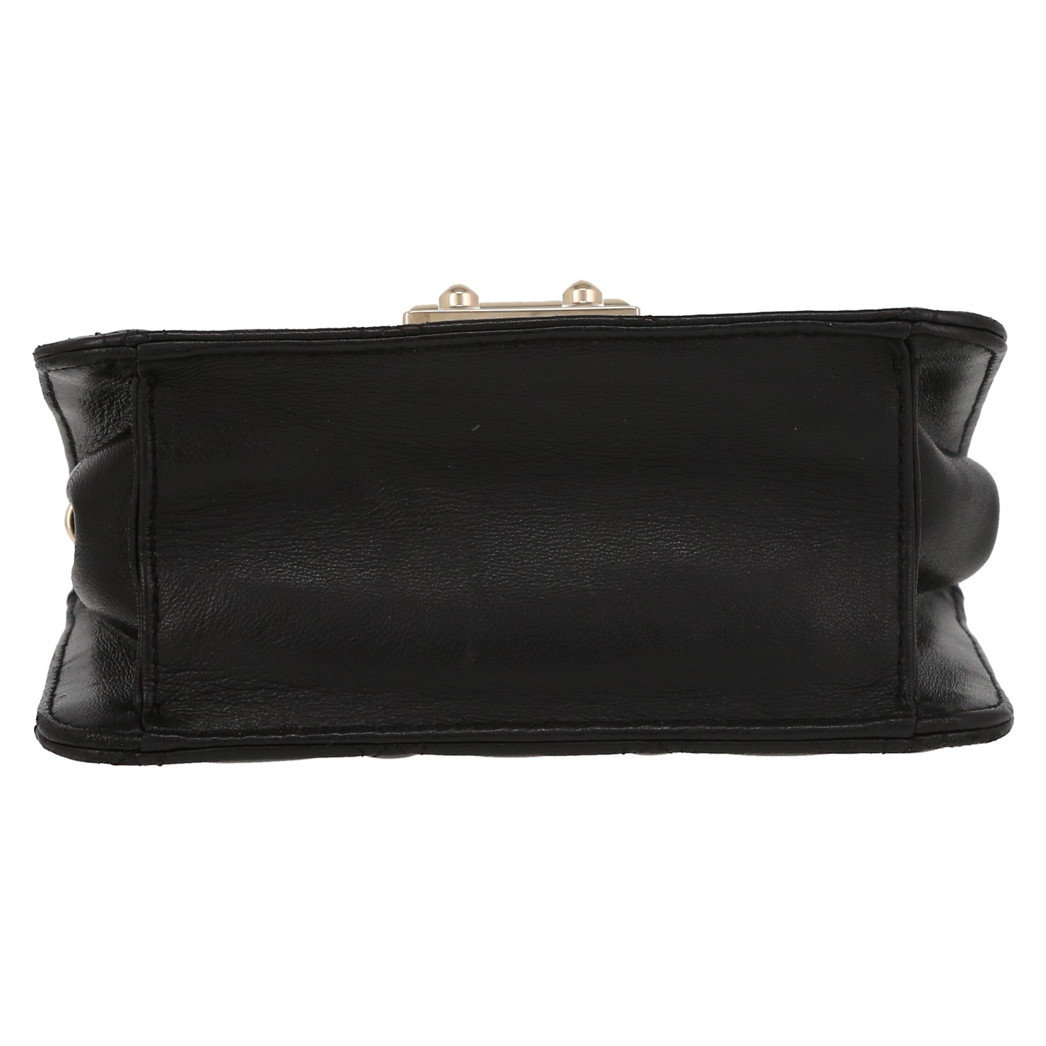 Borsa a tracolla Dior  Miss Dior Promenade in pelle cannage nera - Detail D4