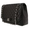 Chanel  Timeless Maxi Jumbo shoulder bag  in black quilted leather - Detail D3 thumbnail