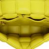 Borsa a tracolla Bottega Veneta  Padded Cassette in pelle intrecciata gialla - Detail D8 thumbnail