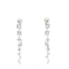 Fred Blanche earrings in white gold and diamonds - 360 thumbnail