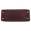 Dior  Dioraddict shoulder bag  in burgundy leather - Detail D4 thumbnail