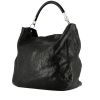 Saint Laurent  Roady shopping bag  in black leather - 00pp thumbnail
