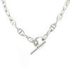 Hermès Chaine d'Ancre medium model necklace in silver - 00pp thumbnail