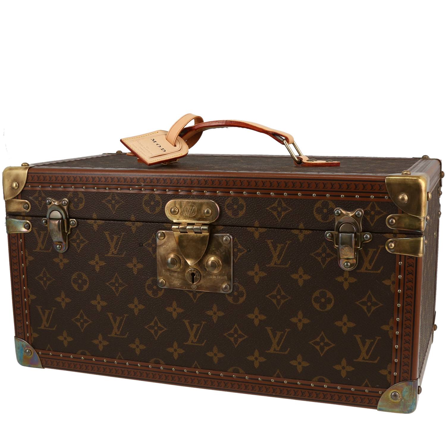 Louis Vuitton Boîte à Pharmacie vanity case in brown monogram canvas