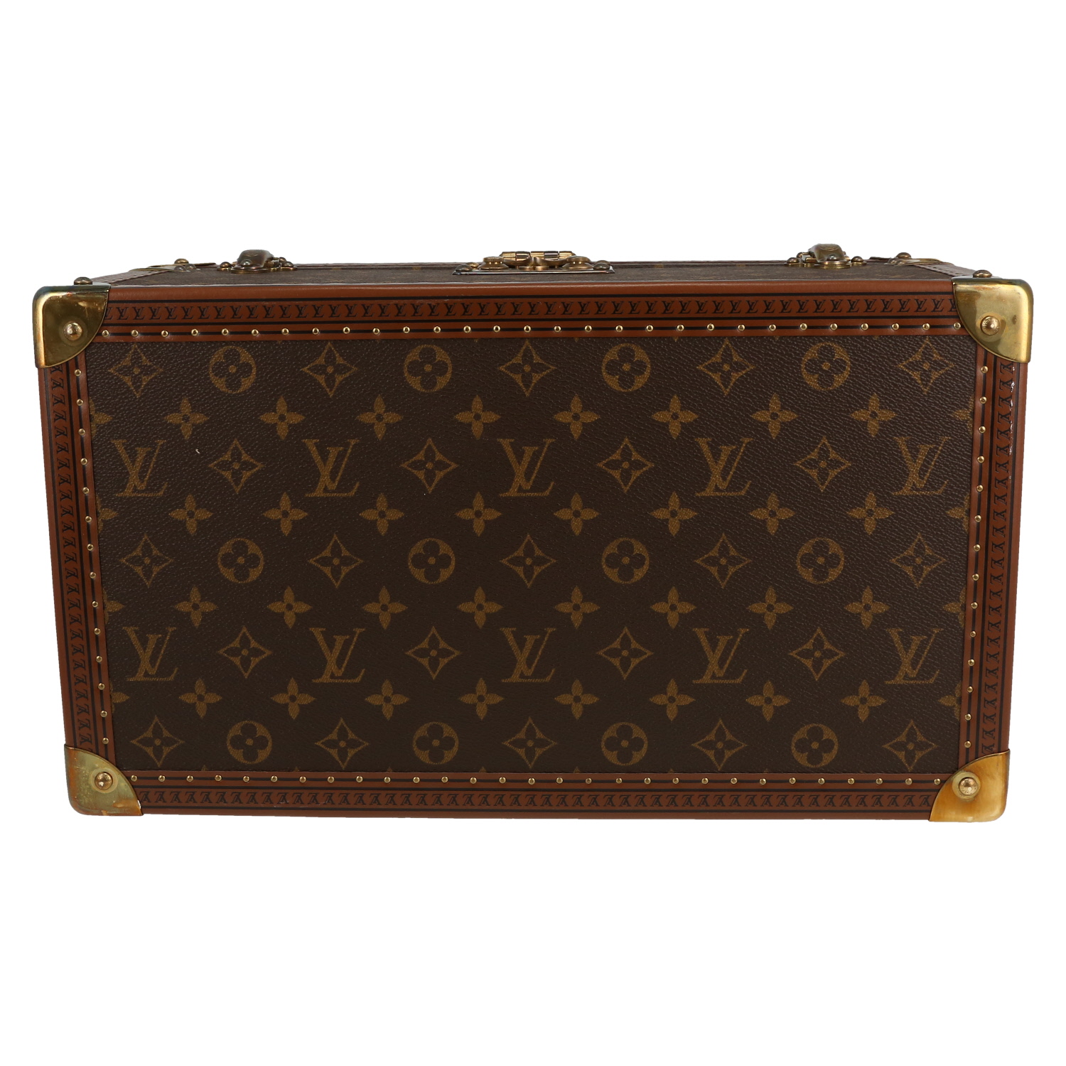 Vanity Louis Vuitton  Boîte à Pharmacie en toile monogram marron - Detail D1