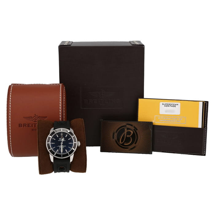 Reloj Breitling Superocean 46 de acero Circa 2017 - Detail D2