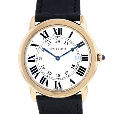 Reloj Cartier Ronde Solo de oro y acero Ref: Cartier - 2988  Circa 2010