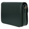 Celine  Triomphe large model  shoulder bag  in green leather - Detail D5 thumbnail