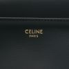 Borsa a tracolla Celine  Triomphe modello grande  in pelle verde - Detail D9 thumbnail