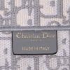 Sac cabas Dior  Book Tote grand modèle  en toile monogram Oblique grise et beige - Detail D2 thumbnail