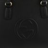 Gucci  Soho shopping bag  in black grained leather - Detail D1 thumbnail