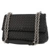 Bottega Veneta  Olimpia handbag  in black intrecciato leather - 00pp thumbnail