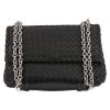 Bottega Veneta  Olimpia handbag  in black intrecciato leather - Detail D2 thumbnail