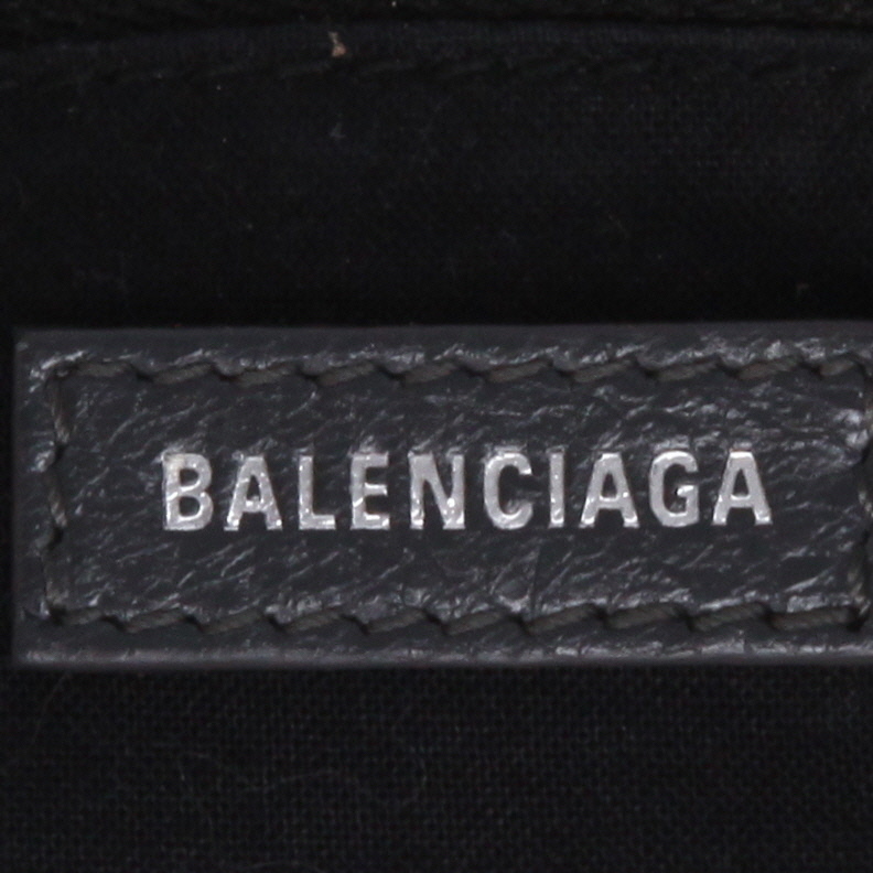 Borsa Balenciaga  City in pelle grigia - Detail D9