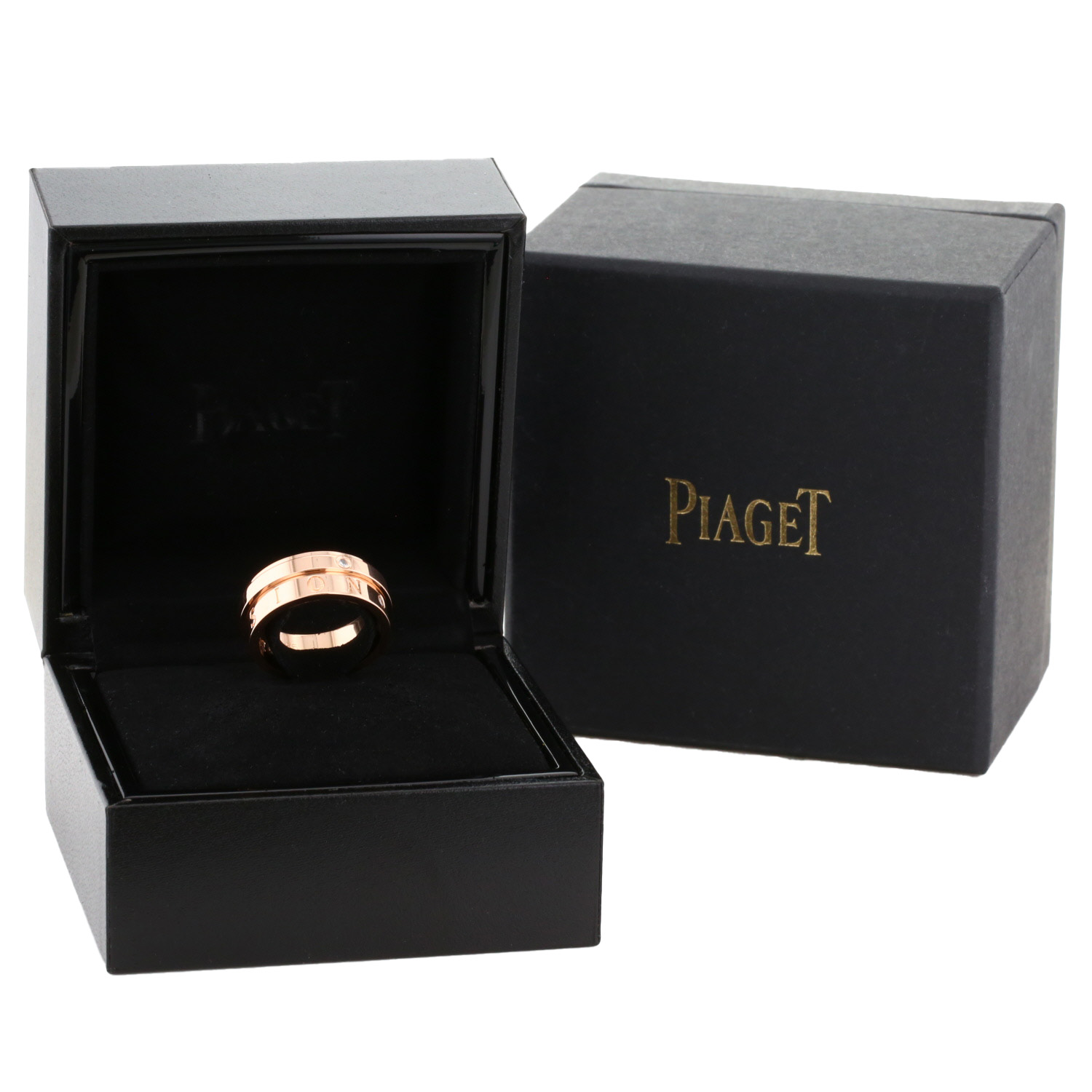 Piaget Possession ring in pink gold and diamond - Detail D2