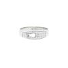 Rigid Dinh Van Serrure ring in white gold and diamonds - 00pp thumbnail