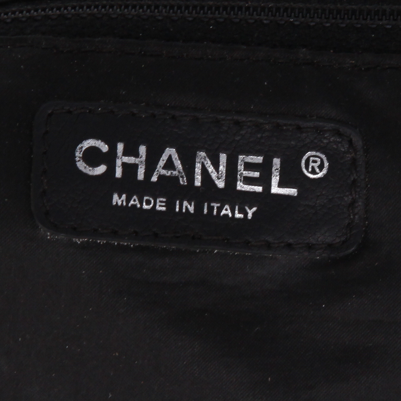 Shopping bag Chanel  Coco Cabas in pelle nera - Detail D9